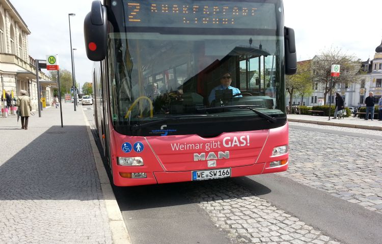 Weimar: zukünftig sollen Wasserstoff-Busse fahren