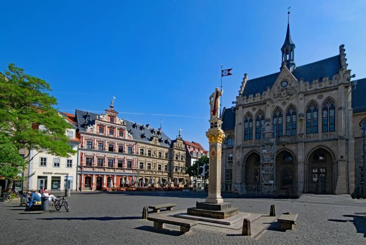 Erfurt: Protestcamp der Seebrücke Erfurt am Wochenende