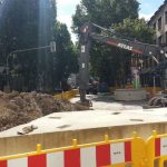 Bauarbeiten Baumaßnahmen Teichgraben Leutragraben Jena TNetzbandt thib24