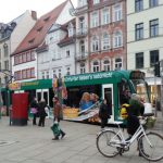 Straßenbahn Erfurt Anger 2 TNetzbandt thib24.de