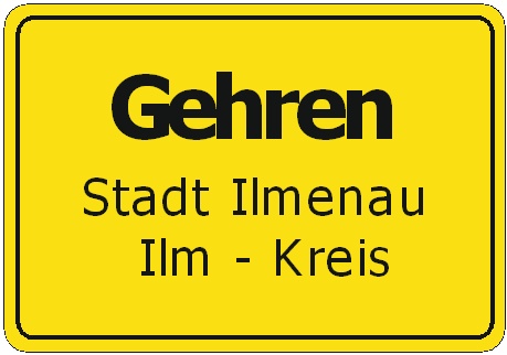 Ilmenau: neue Ortstafeln für eingegliederten Städte und Gemeinden