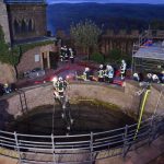 Kat-Uebung auf der Wartburg – die Zisterne leert sich langsam – 24092018