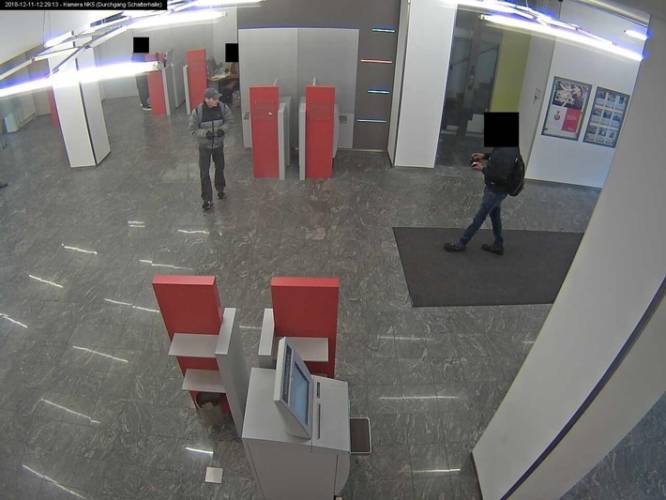 Erfurt: Zeugenhinweise zu Diebstahl in der Sparkasse gesucht