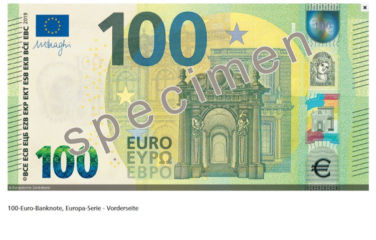 Neue 100- und 200-Banknoten