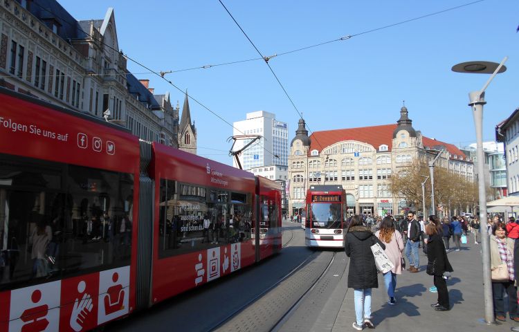 Erfurt: Fahrgast-Befragung zum Tramlink