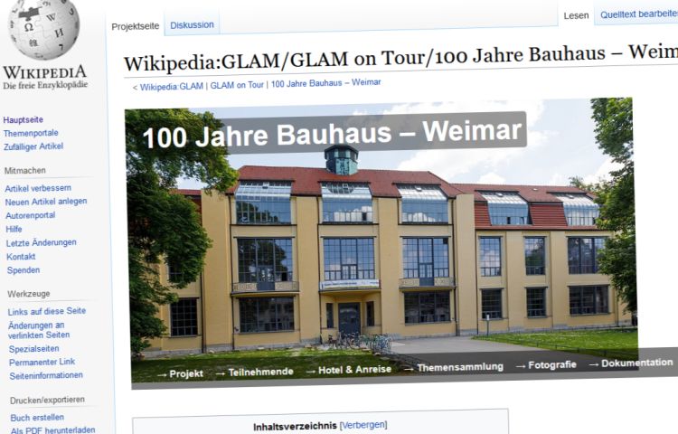 Klassik Stiftung Weimar und Wikimedia freuen sich auf weitere Zusammenarbeit