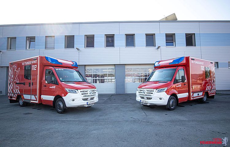 Gera: Neue Fahrzeuge für die Feuerwehr