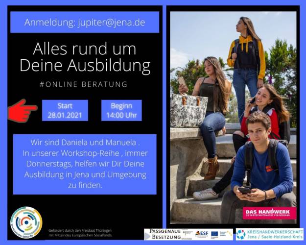 Jena: Handwerk und JenaWirtschaft starten neue Donnerstagsreihe zur Berufsausbildung