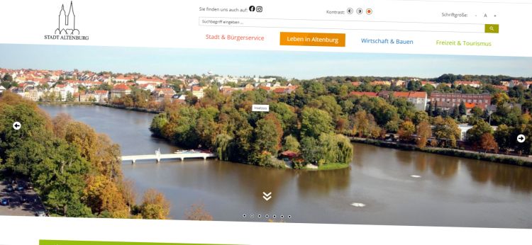 Altenburg: Neuer Internetauftritt der Skatstadt
