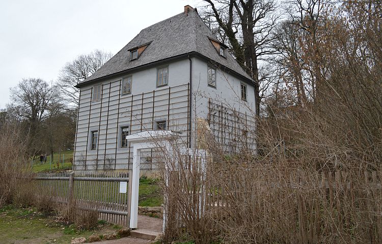 Weimar: Goethes Gartenhaus schließt unwetterbedingt