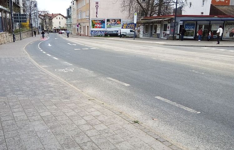 Jena: Dauerproblem Straßenverschmutzung durch Zeiss-Baustelle
