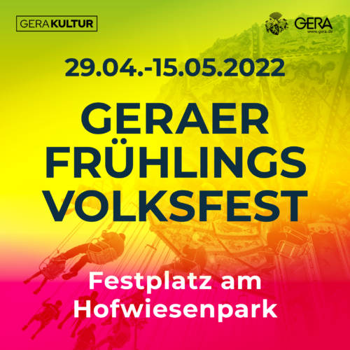 Gera: Frühlingsvolksfest beginnt am 29. April