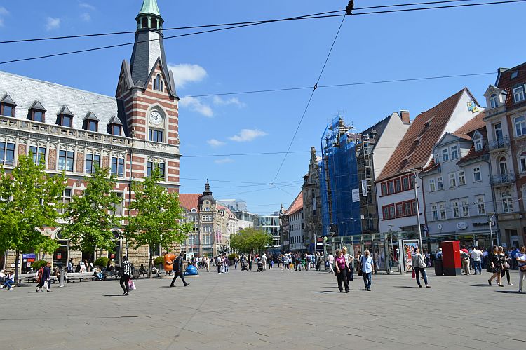 Erfurt: Alkoholverbot auf dem Anger wird ausgeweitet