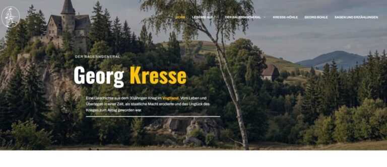 Digitale Renaissance eines Volkshelden: Neue Plattform zum „Bauerngeneral“ Georg Kresse geht online