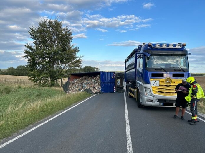verunfallter LKW